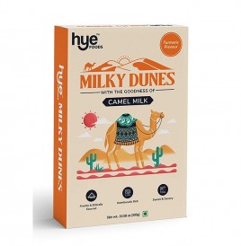 Hye Foods Milky Dunes Camel Milk Turmeric Flavour  Box  300 grams